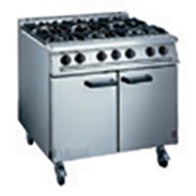Premier Hire - Kitchen Equipment Hire - 6 Burner Gas Oven